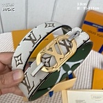 3.0 cm Width Louis Vuitton Belt # 255877