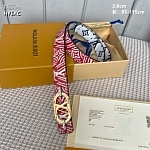 3.0 cm Width Louis Vuitton Belt # 255884, cheap LouisVuitton Belts