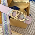 3.0 cm Width Louis Vuitton Belt # 255885, cheap LouisVuitton Belts