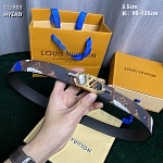 3.5 cm Width Louis Vuitton Belt # 255890