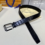 3.5 cm Width Louis Vuitton Belt # 255899