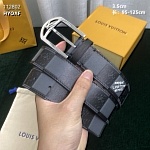 3.5 cm Width Louis Vuitton Belt # 255908, cheap LouisVuitton Belts
