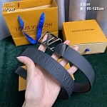 3.5 cm Width Louis Vuitton Belt # 255918