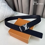 3.8 cm Width Louis Vuitton Belt # 255923, cheap LouisVuitton Belts