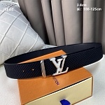 3.8 cm Width Louis Vuitton Belt # 255923, cheap LouisVuitton Belts