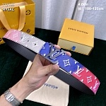 4.0 cm Width Louis Vuitton Belt # 255928, cheap LouisVuitton Belts