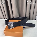 4.0 cm Width Louis Vuitton Belt # 255929, cheap LouisVuitton Belts