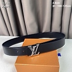 4.0 cm Width Louis Vuitton Belt # 255929, cheap LouisVuitton Belts