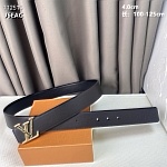 4.0 cm Width Louis Vuitton Belt # 255930