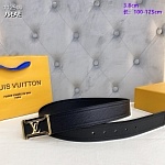 4.0 cm Width Louis Vuitton Belt  # 255946, cheap LouisVuitton Belts