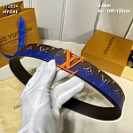 4.0 cm Width Louis Vuitton Belt  # 255948, cheap LouisVuitton Belts