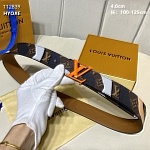 4.0 cm Width Louis Vuitton Belt  # 255952