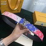 4.0 cm Width Louis Vuitton Belt  # 255957