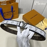 4.0 cm Width Louis Vuitton Belt  # 255959, cheap LouisVuitton Belts