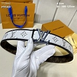 4.0 cm Width Louis Vuitton Belt  # 255963