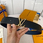 4.0 cm Width Louis Vuitton Belt  # 255969