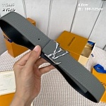 4.0 cm Width Louis Vuitton Belt  # 255970, cheap LouisVuitton Belts