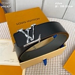 4.0 cm Width Louis Vuitton Belt  # 255970, cheap LouisVuitton Belts