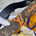 4.0 cm Width Louis Vuitton Belt  # 255972, cheap LouisVuitton Belts