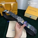 4.0 cm Width Louis Vuitton Belt  # 255975, cheap LouisVuitton Belts