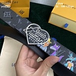 4.0 cm Width Louis Vuitton Belt  # 255975, cheap LouisVuitton Belts
