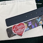 4.0 cm Width Louis Vuitton Belt  # 255976, cheap LouisVuitton Belts