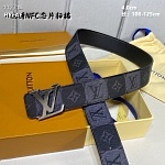 4.0 cm Width Louis Vuitton Belt  # 255977, cheap LouisVuitton Belts