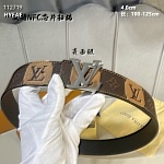 4.0 cm Width Louis Vuitton Belt  # 255979