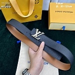 4.0 cm Width Louis Vuitton Belt  # 255980, cheap LouisVuitton Belts