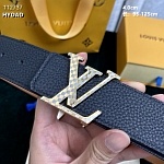 4.0 cm Width Louis Vuitton Belt  # 255980, cheap LouisVuitton Belts