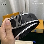 4.0 cm Width Louis Vuitton Belt  # 255984, cheap LouisVuitton Belts