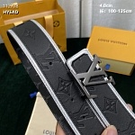 4.0 cm Width Louis Vuitton Belt  # 255984, cheap LouisVuitton Belts