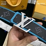 4.0 cm Width Louis Vuitton Belt  # 255986, cheap LouisVuitton Belts