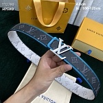 4.0 cm Width Louis Vuitton Belt  # 255986, cheap LouisVuitton Belts