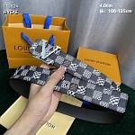 4.0 cm Width Louis Vuitton Belt  # 255987