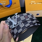 4.0 cm Width Louis Vuitton Belt  # 255987, cheap LouisVuitton Belts