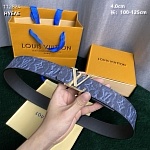 4.0 cm Width Louis Vuitton Belt  # 255988, cheap LouisVuitton Belts