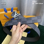 4.0 cm Width Louis Vuitton Belt  # 255989