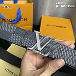 4.0 cm Width Louis Vuitton Belt  # 255989, cheap LouisVuitton Belts