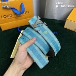 4.0 cm Width Louis Vuitton Belt  # 255991