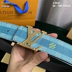 4.0 cm Width Louis Vuitton Belt  # 255992, cheap LouisVuitton Belts