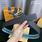4.0 cm Width Louis Vuitton Belt  # 255992, cheap LouisVuitton Belts