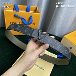 4.0 cm Width Louis Vuitton Belt  # 255994, cheap LouisVuitton Belts