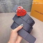 4.0 cm Width Louis Vuitton Belt  # 255997
