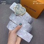 4.0 cm Width Louis Vuitton Belt  # 255999
