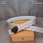 4.0 cm Width Louis Vuitton Belt  # 256000, cheap LouisVuitton Belts