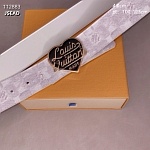 4.0 cm Width Louis Vuitton Belt  # 256000, cheap LouisVuitton Belts