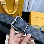 4.0 cm Width Louis Vuitton Belt  # 256001, cheap LouisVuitton Belts
