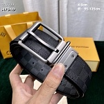4.0 cm Width Louis Vuitton Belt  # 256002, cheap LouisVuitton Belts