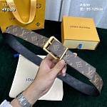 4.0 cm Width Louis Vuitton Belt  # 256004, cheap LouisVuitton Belts